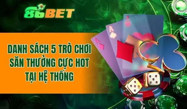 Danh sách 5 trò chơi săn thưởng cực hot tại hệ thống